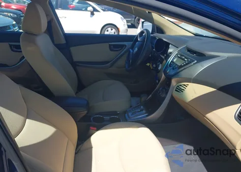 2013 Hyundai Elantra Gls (Ulsan Plant) z USA, uszkodzony, nr VIN KMHDH4AEXDU633594